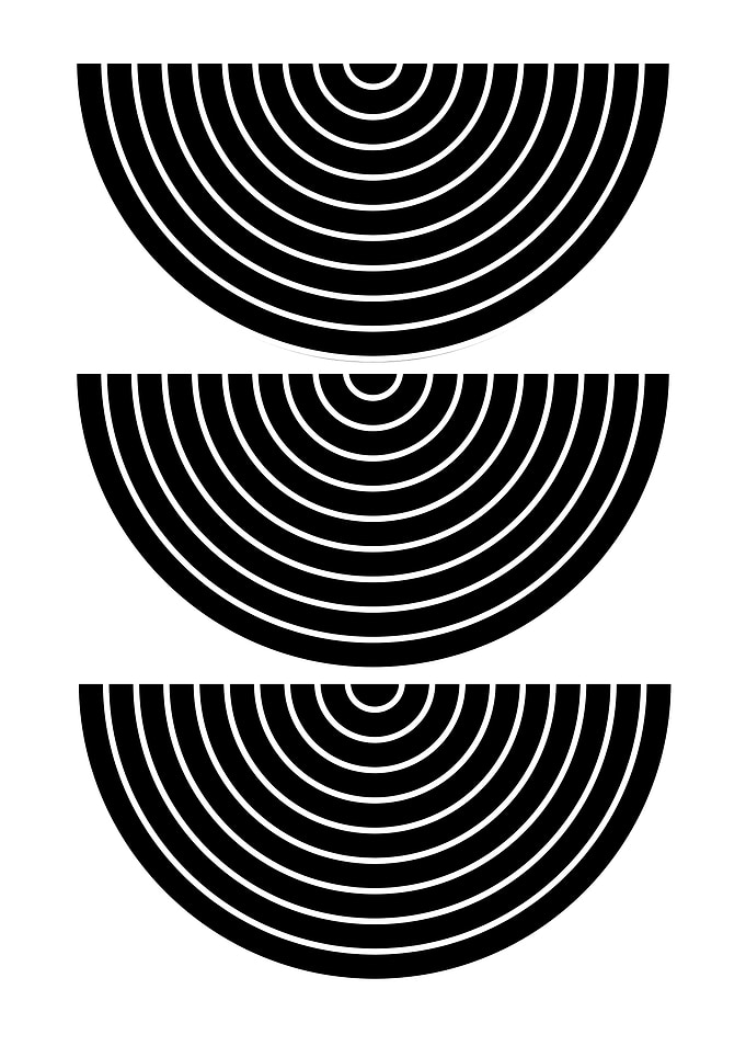 Black and White Abstract Art