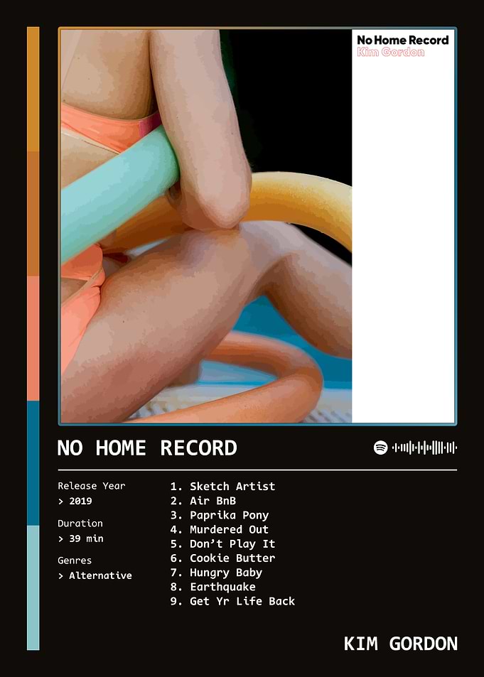 No Home Record (2019) Album by Kim Gordon