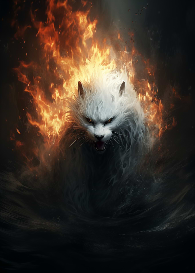 Fiery Wolf