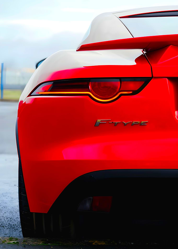 Red Jaguar F-Type
