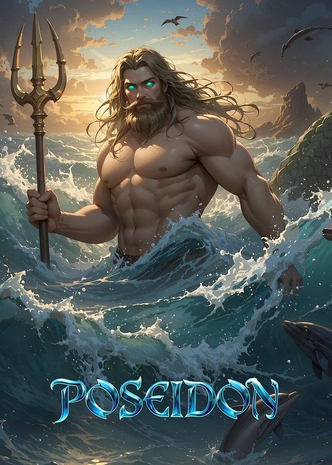 Poseidon, God of the Sea