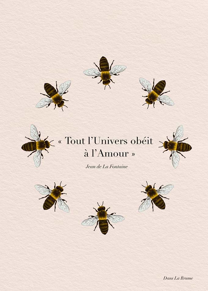 Bees and Love Quote
