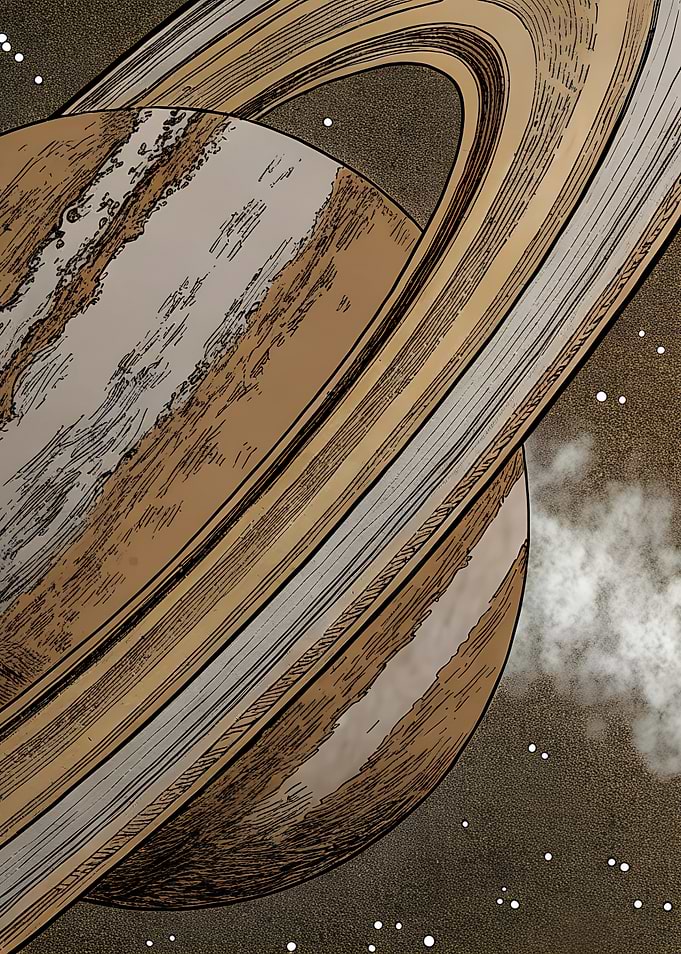 Saturn Illustration