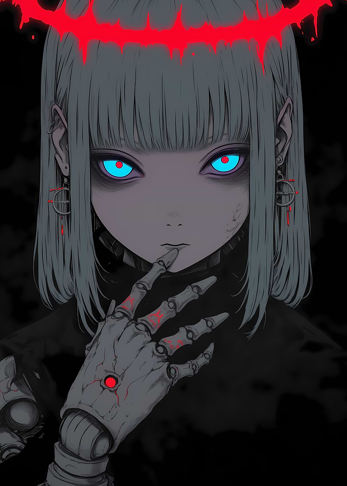 Cyberpunk Anime Girl