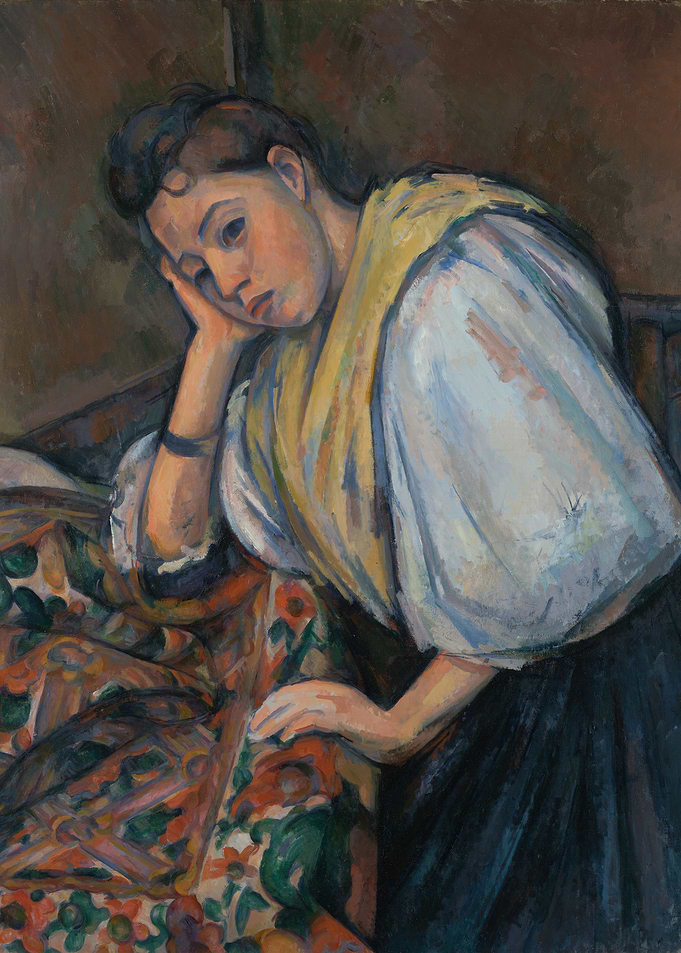 Woman in Yellow Shawl