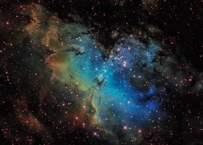 The Eagle Nebula and Pillars of Creation