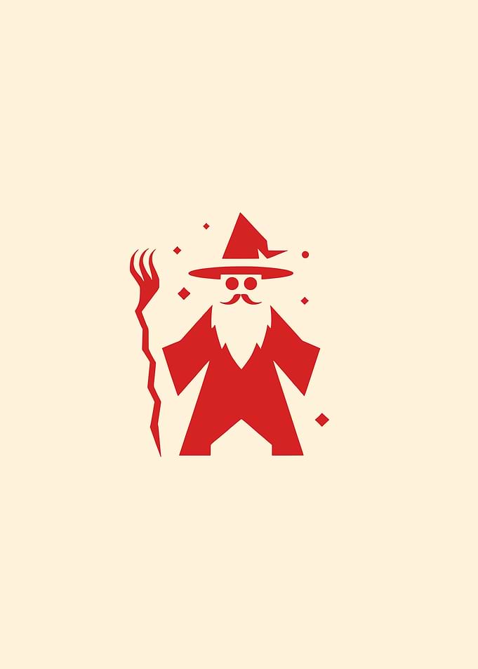 Red Wizard Illustration