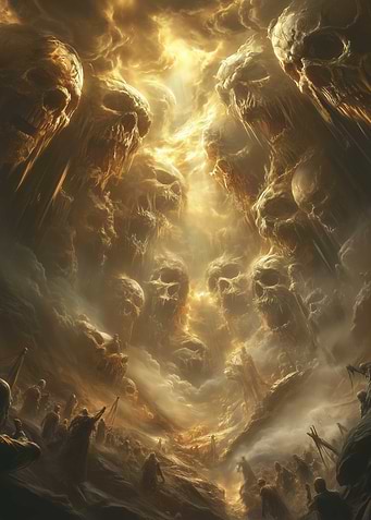 Skull Cloud Apocalypse
