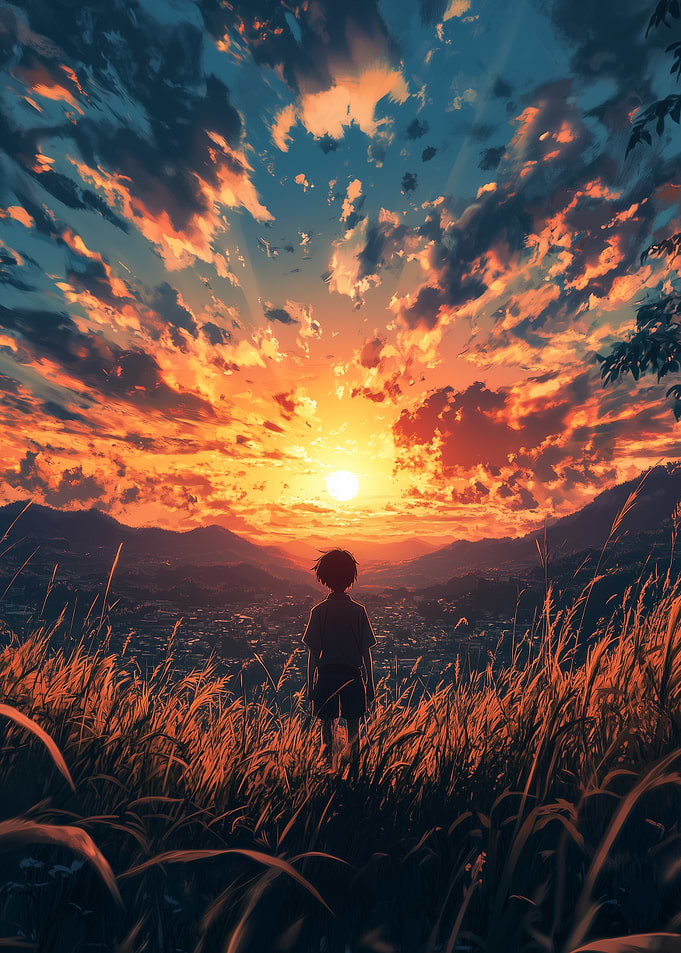 Golden Horizon: A City Beneath the Sun