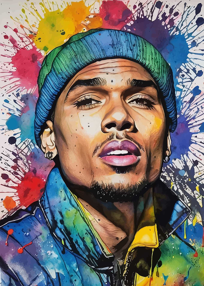 Kris Brown Watercolor Portrait