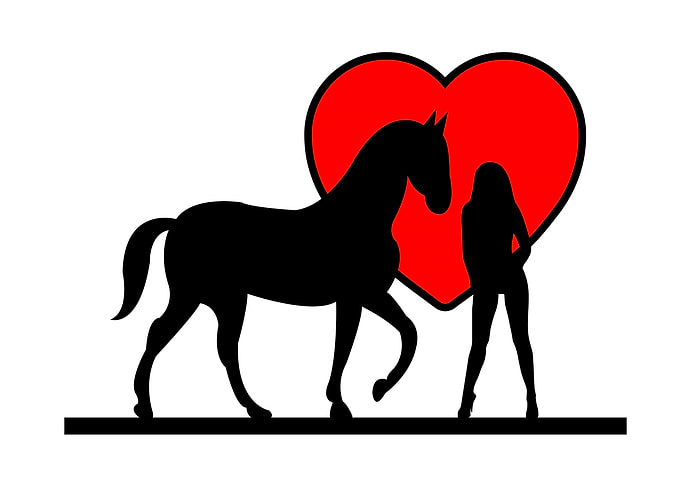 Horse and Woman