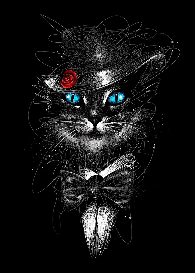 Cat in Top Hat