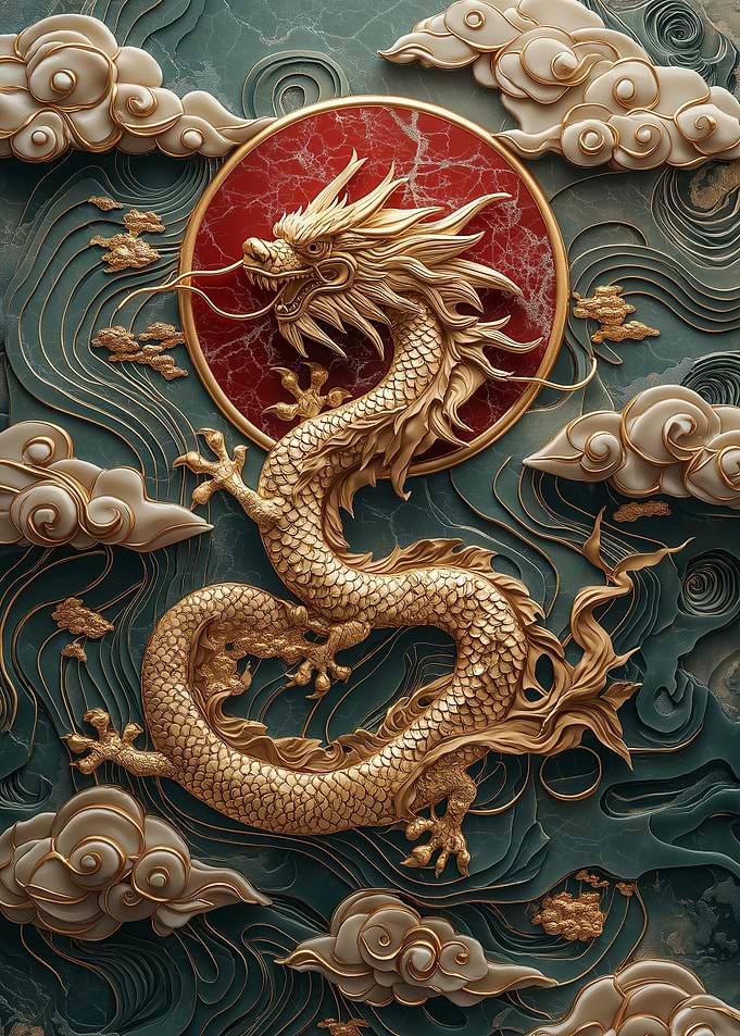 Golden Serpent of the Skies