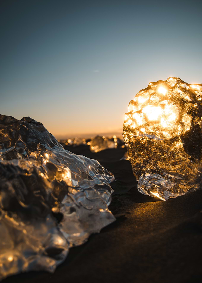 Iceberg Sunset