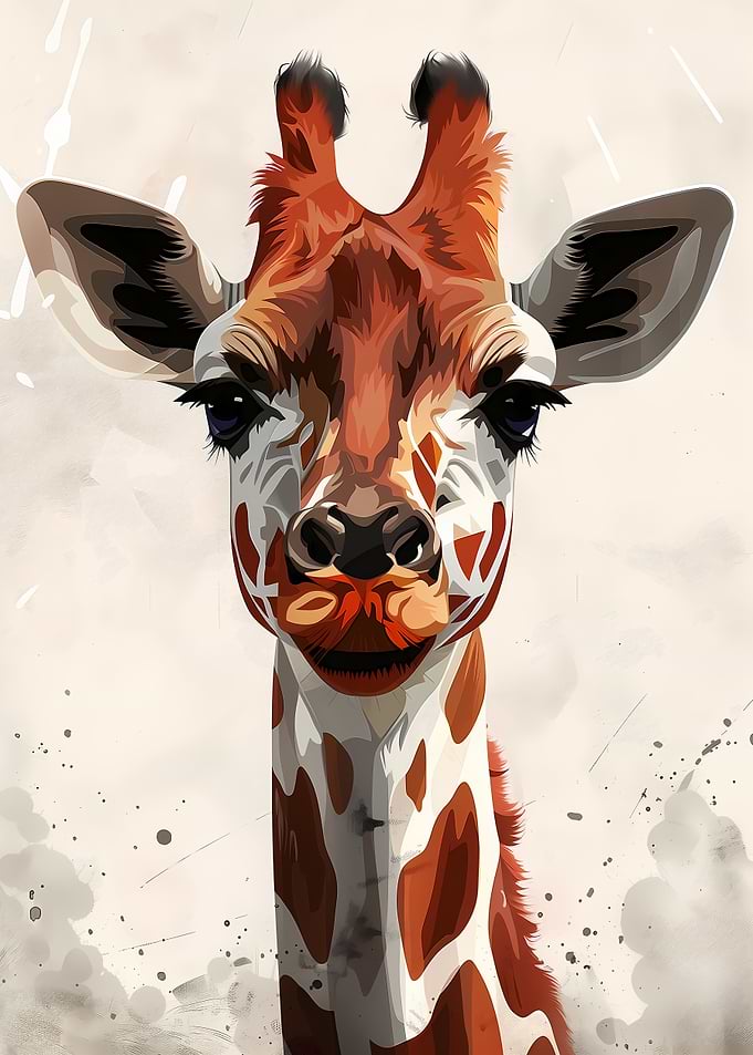 Giraffe Portrait