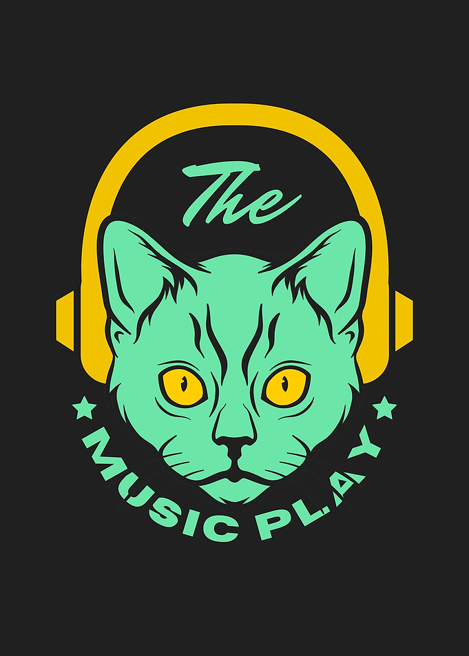 Cat Music Play Logo
