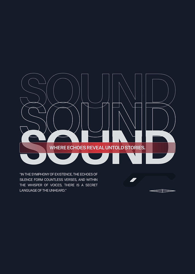 Sound Typography Poster