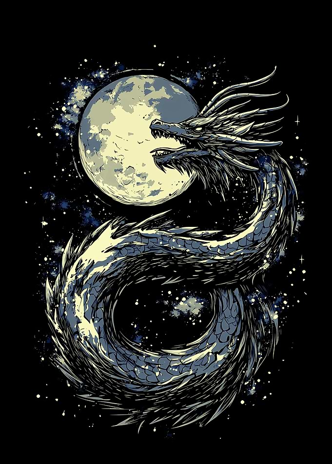Dragon in Space