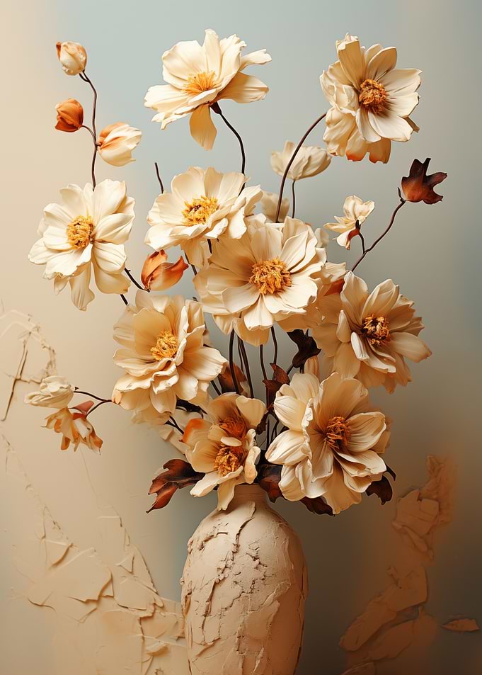 Creamy Flower Arrangement