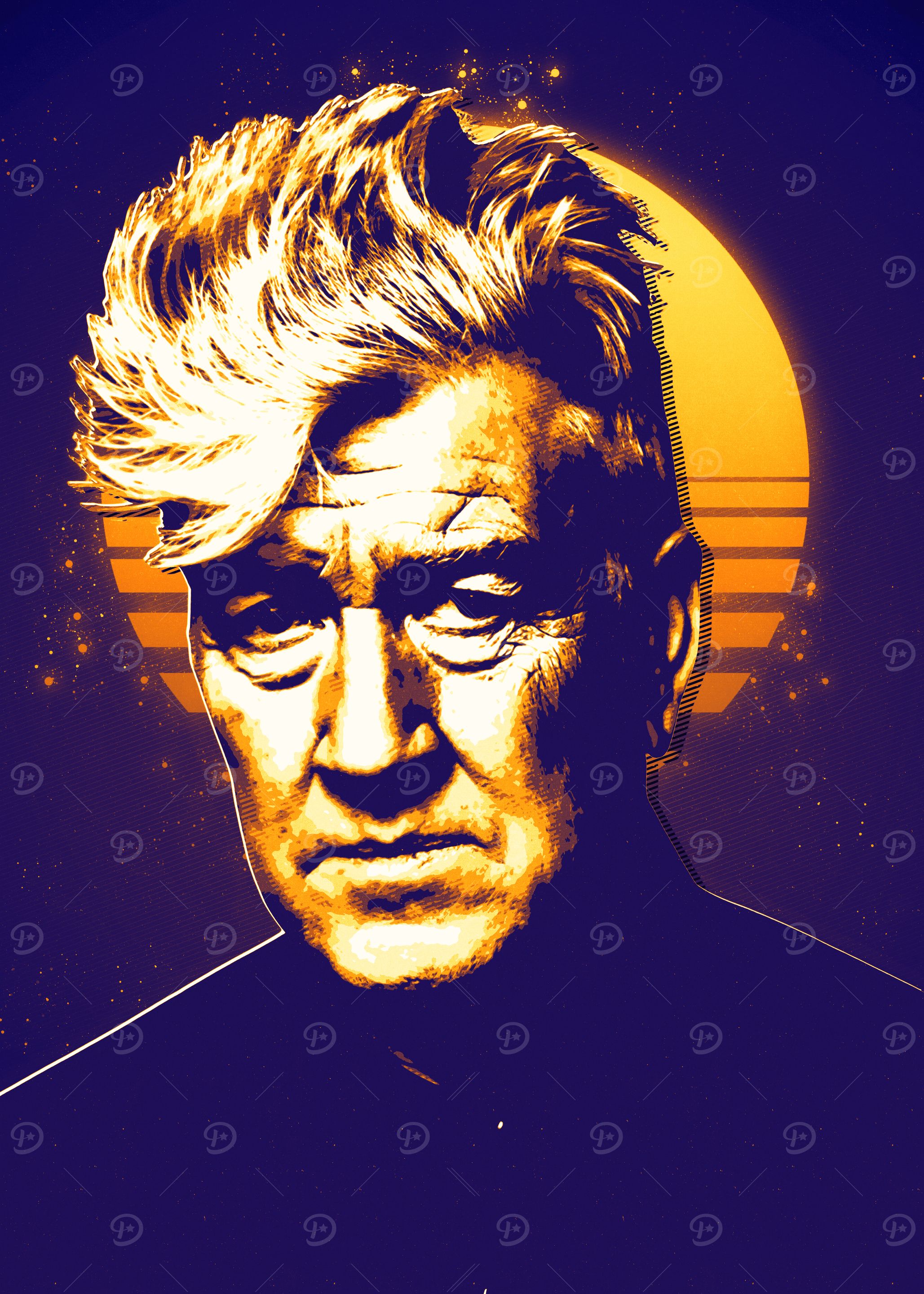 David Lynch Retro Art
