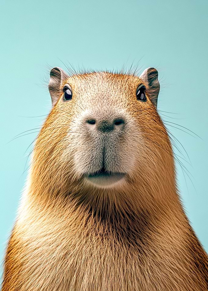 Capybara Close-Up