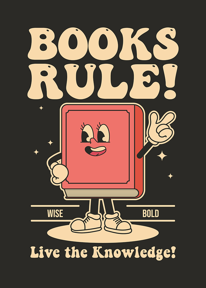 Books Rule! Retro Design