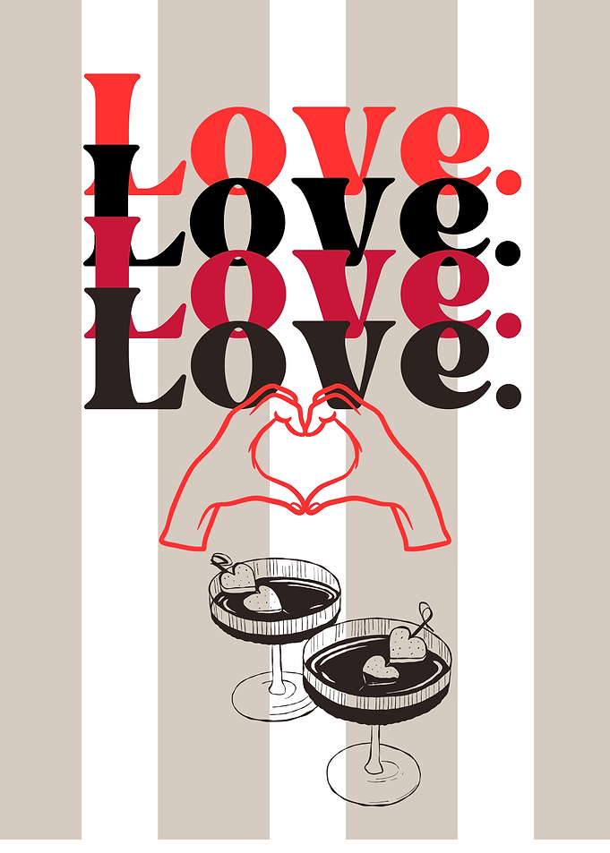 Love Typography Illustration