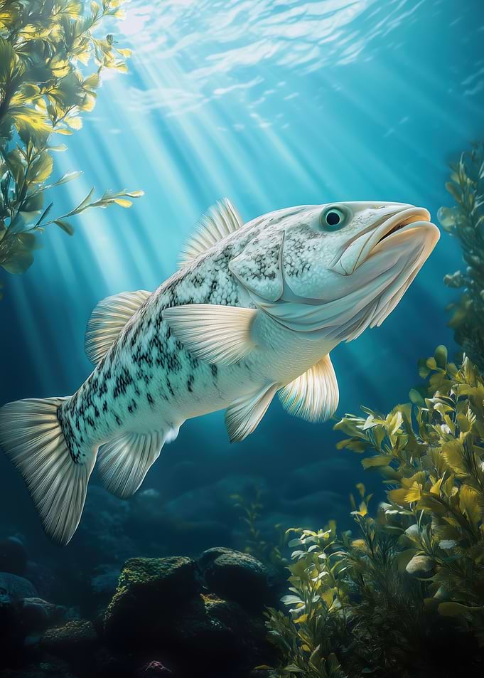 Cod Underwater