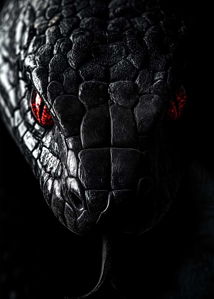 Black Snake head
