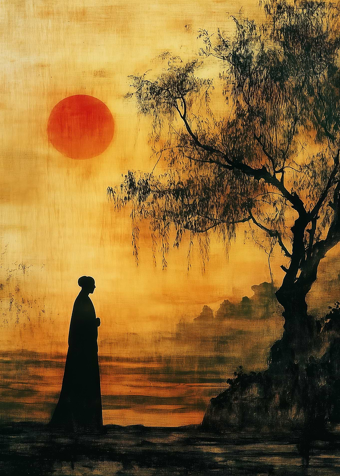 Silhouette at Sunset
