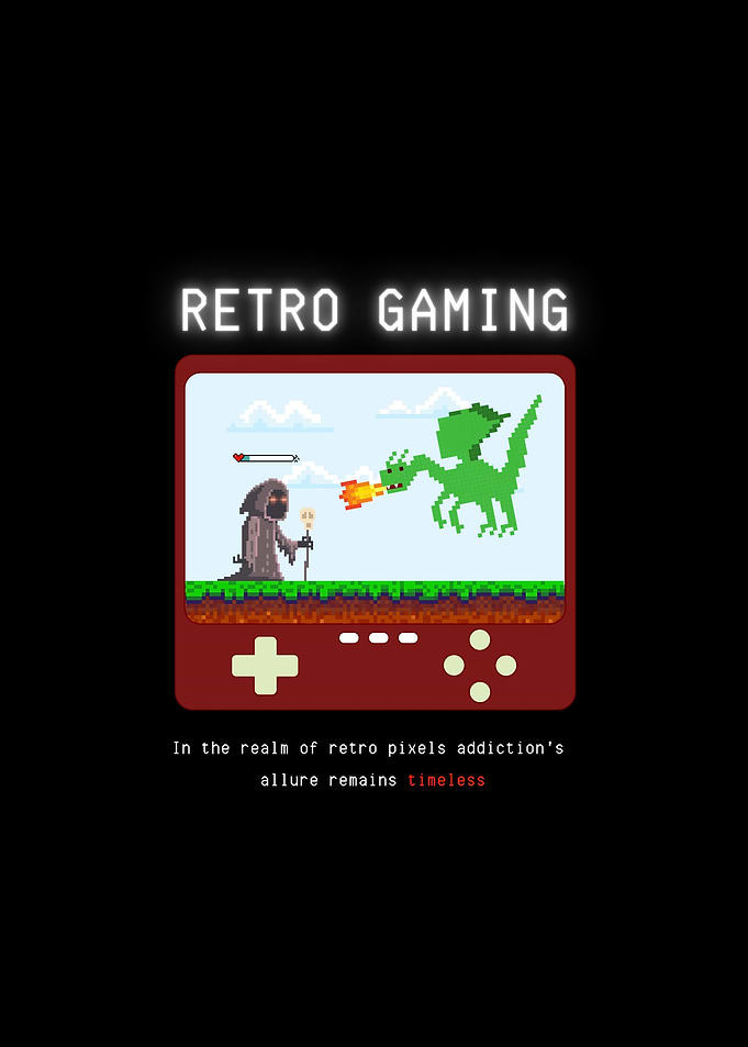 Retro Gaming Pixel Art