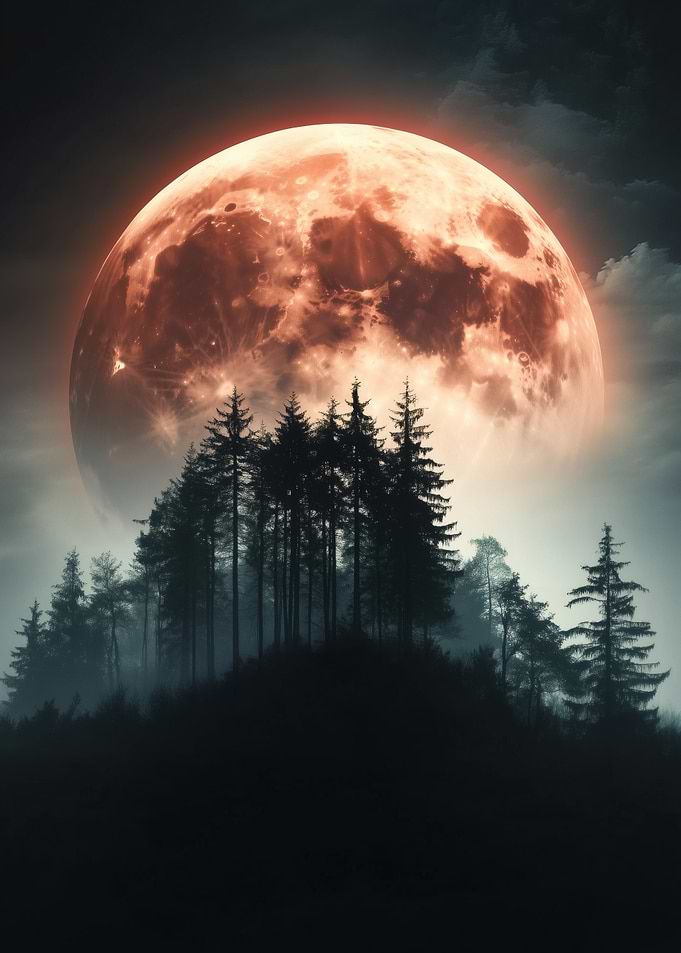 Blood Moon Forest
