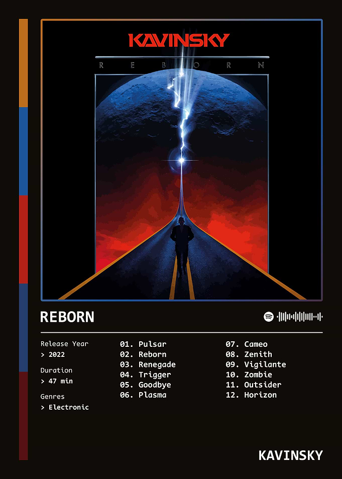 Reborn (2022) Album by Kavinsky