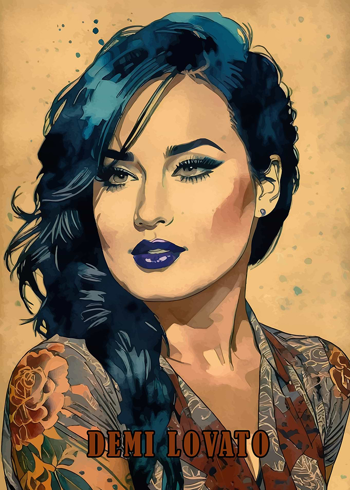 Demi Lovato Portrait