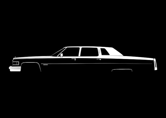 Fleetwood Seventy-Five Silhouette