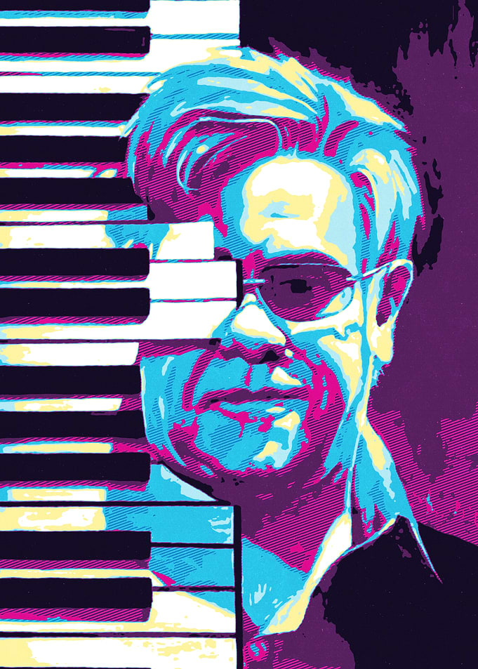 Elton John Pop Art Portrait