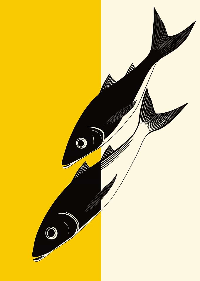 Two Fish Illustration