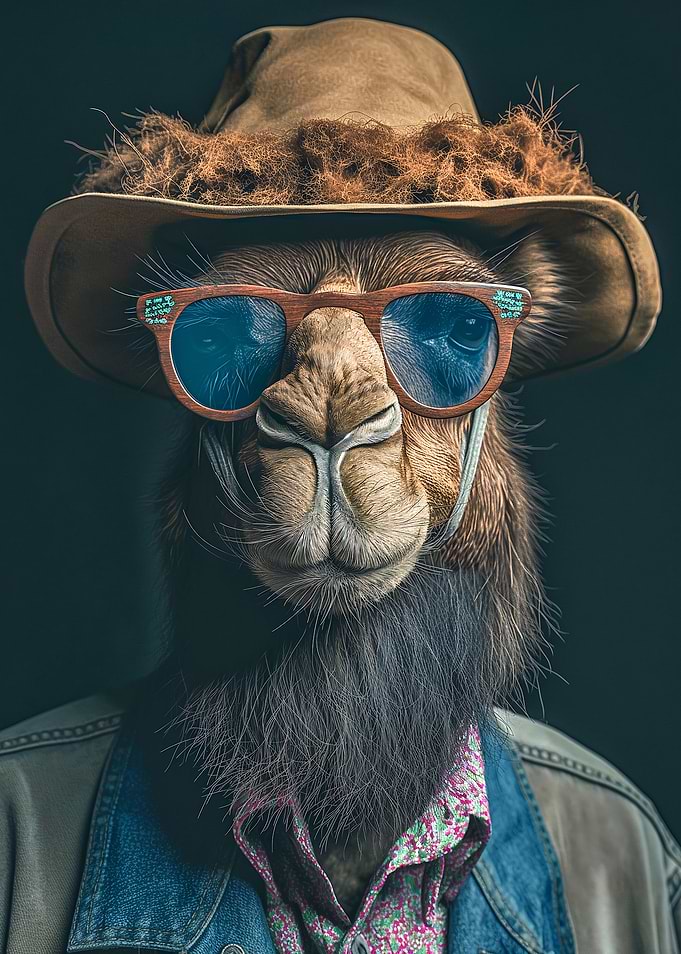 Cool Camel Portrait
