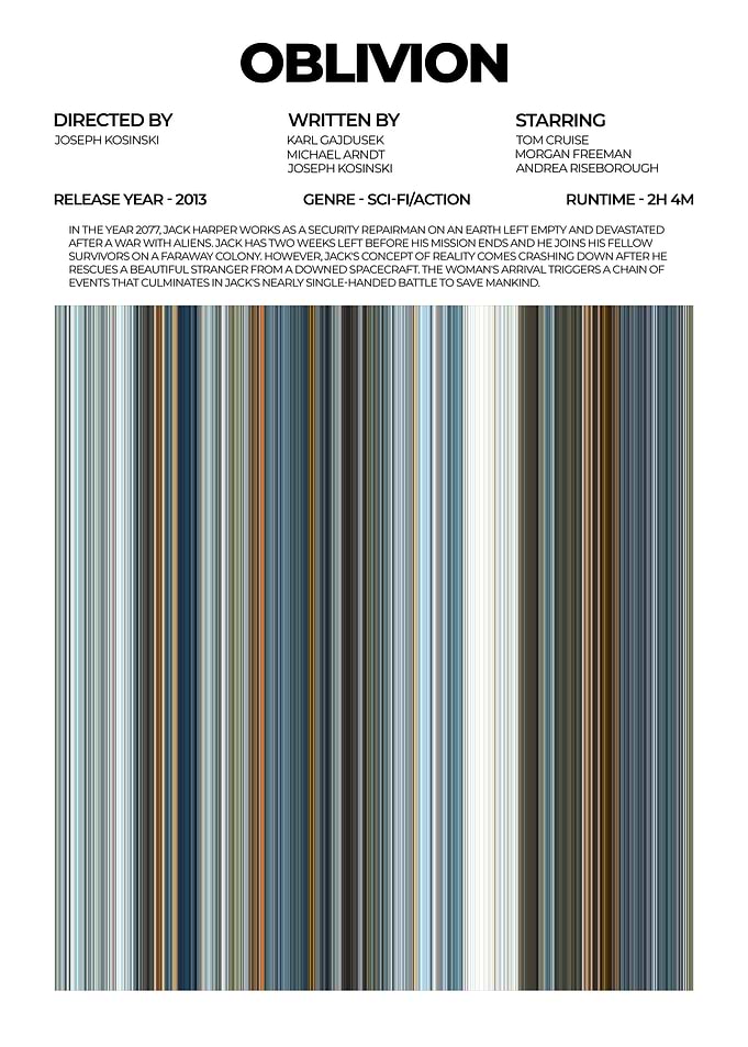 Oblivion Movie Poster
