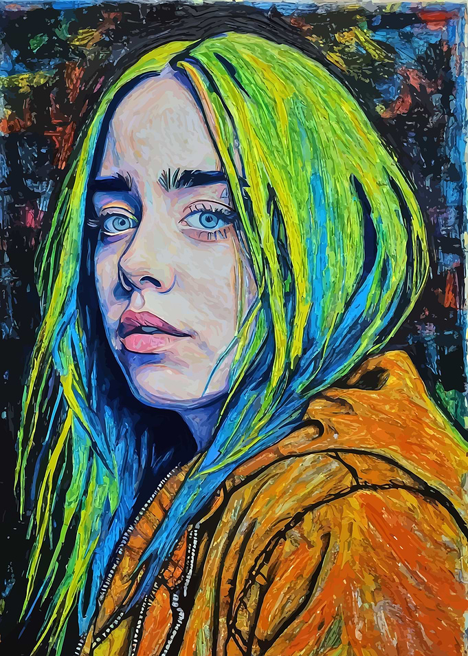 Billie Eilish Portrait