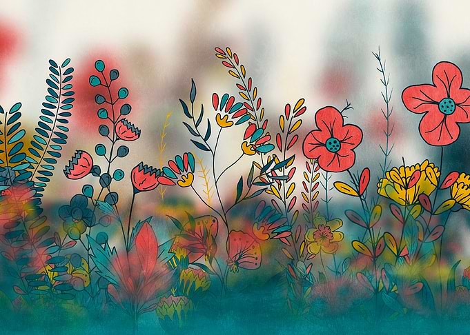Floral Watercolor Illustration