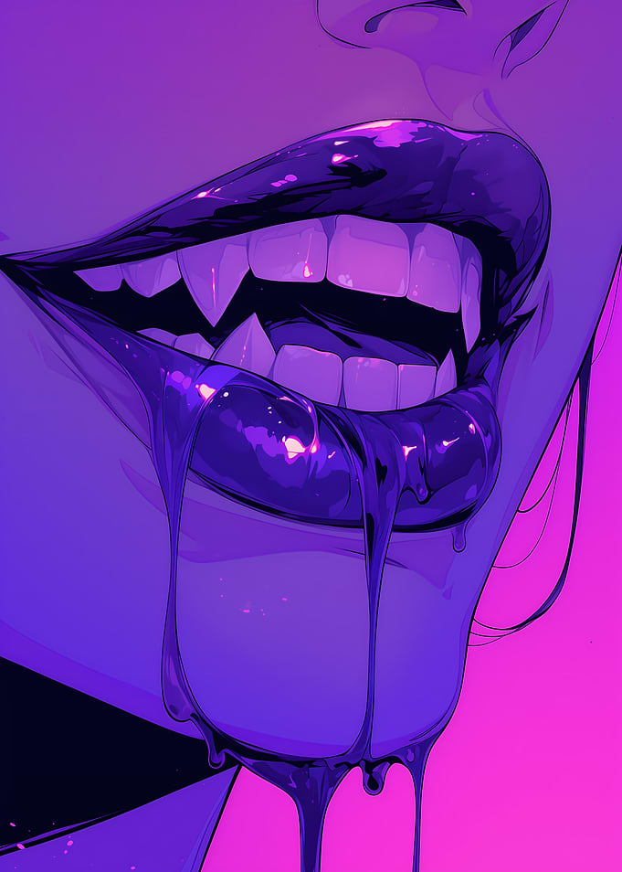 Vampire Fangs and Drip