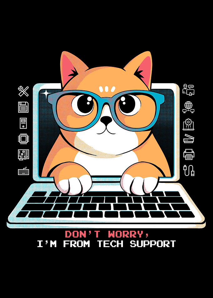 Tech Support Cat