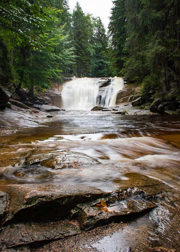 Waterfall in Forest