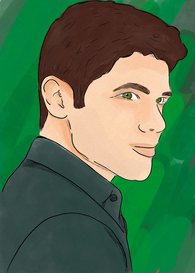 Jeremy Jordan Watercolor