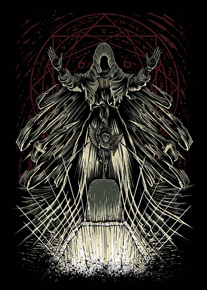Dark Angel & Coffin