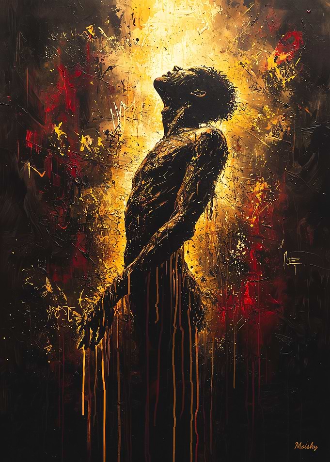 Ascension of the Soul Contemporary Expressionist Artwork