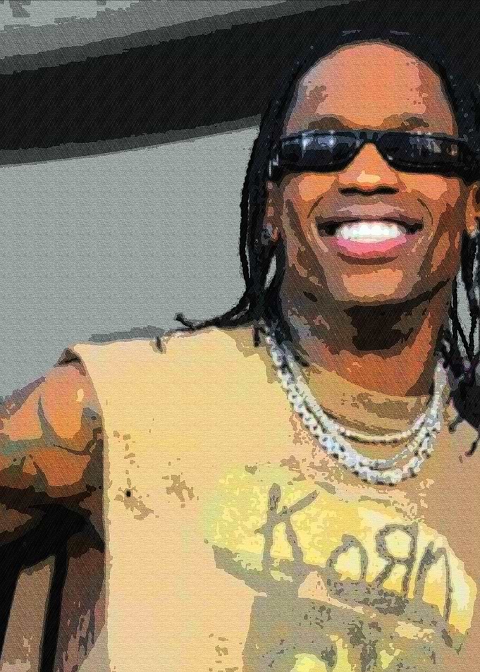 Travis Scott Portrait