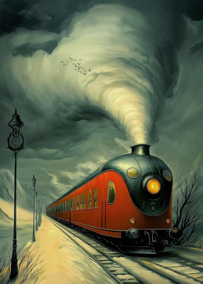 Vintage Steam Train