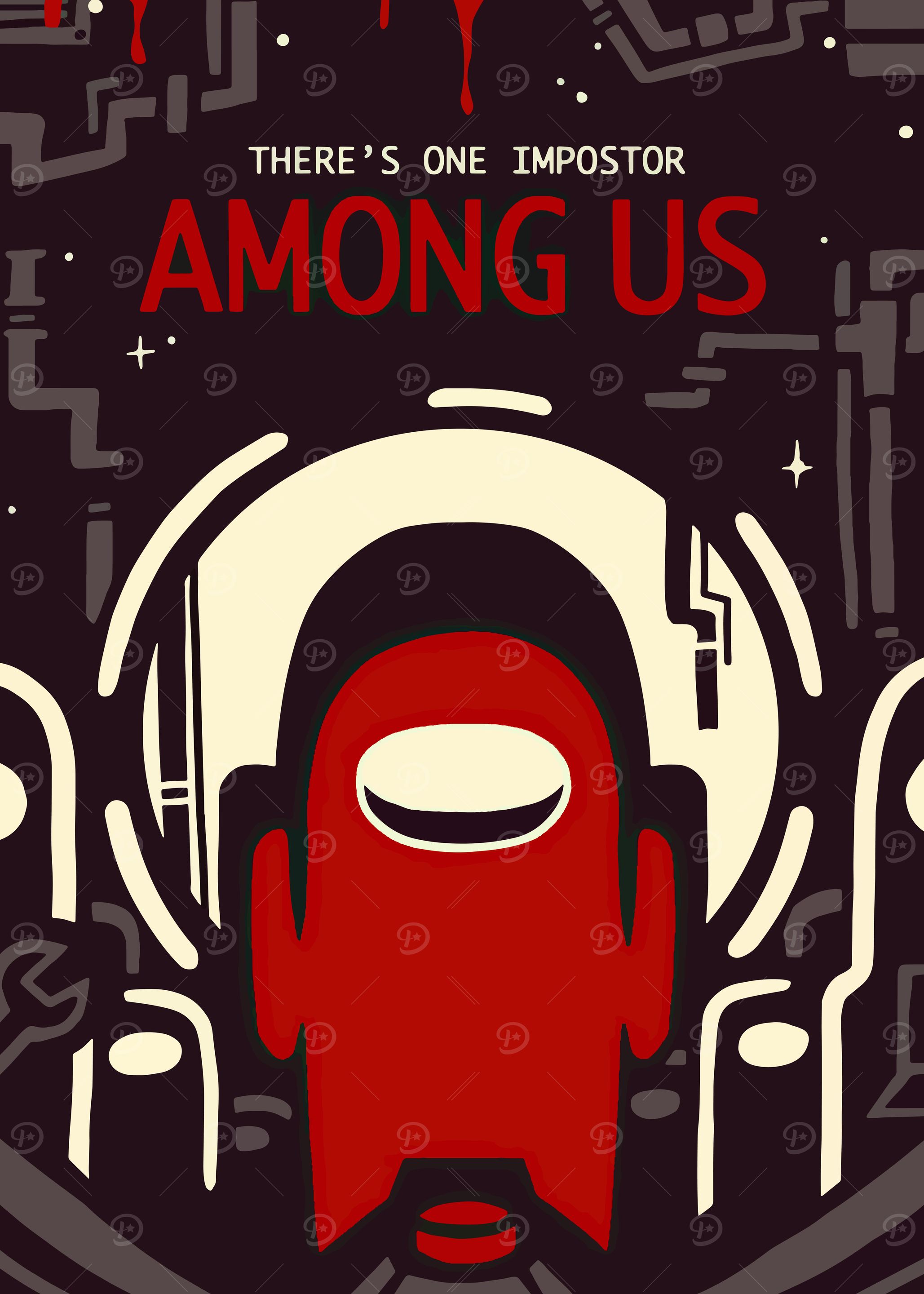 Among Us Imposter Poster